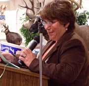 Babra Dunn at Orange County Federation of Sportsmen's Clubs Dinner, 2003